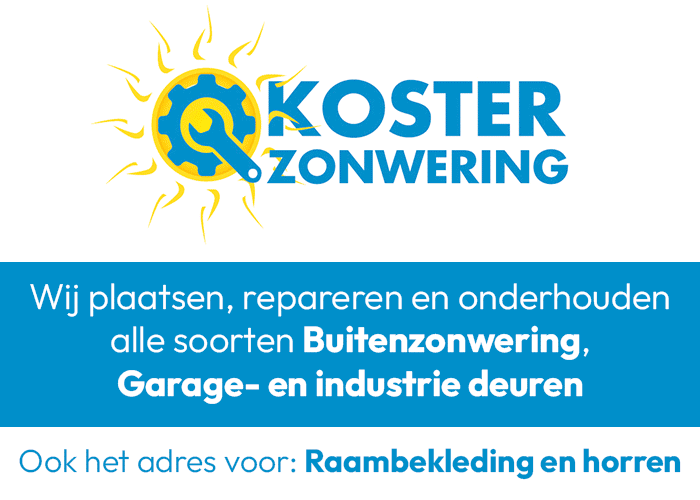  Koster Zonwering Raambekleding